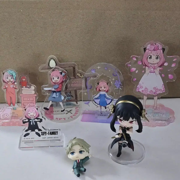 [BUNJANG] Spy x Family Anya, Yor, Loid Acrylic Stand Bundle Set / 스파이패밀리 아냐 아크릴스탠드 요르 로이드 피규어 일괄