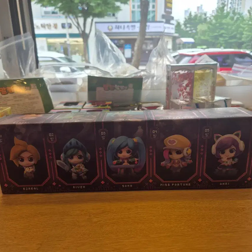 [BUNJANG] League of Legends Mini Figures Set (Excluding Ezreal) / 롤 미니 피규어 세트(이즈리얼x)