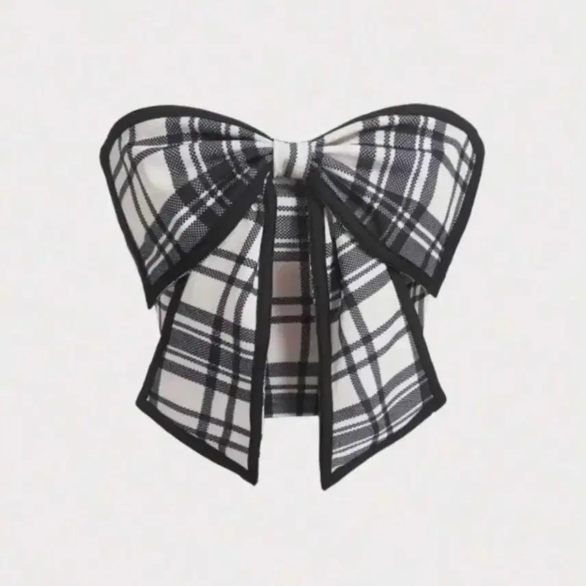 [BUNJANG] Check Ribbon Blouse Set / 체크 리본 블라우스 세트 I 서치용 리즈리사 양산형 지뢰계 걸리계 스나계