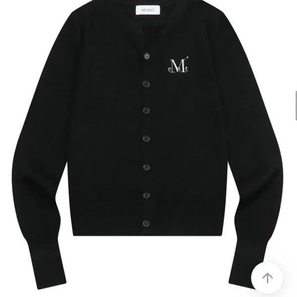 [BUNJANG] MUSEENT Black Cardigan / 무센트 블랙 가디건