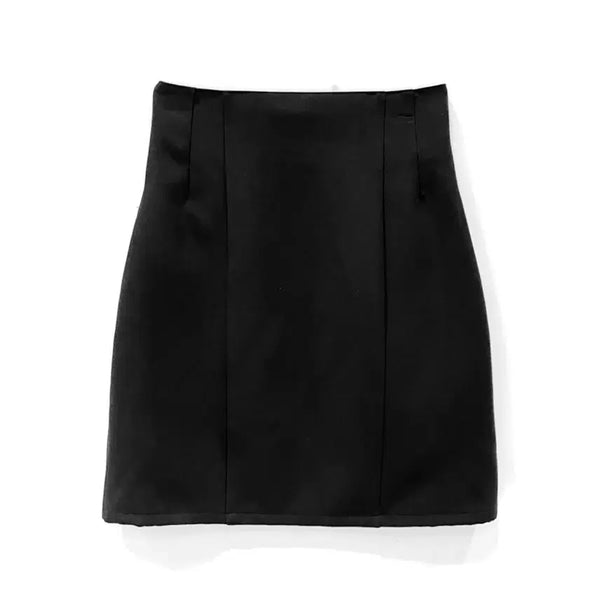 [BUNJANG] GRL High-Waisted Mini Skirt Black L / GRL 그레일 하이웨스트 미니스커트 L 스나계 양지뢰 지뢰계 미셸