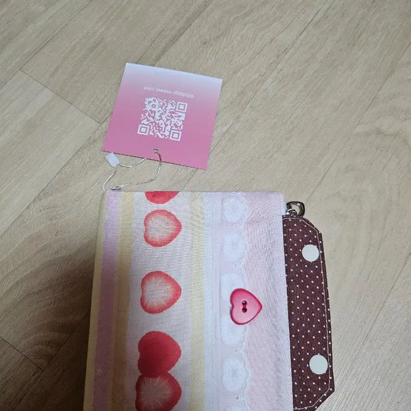 [BUNJANG] Ttobagi Village Strawberry Multi Pouch A6 / 또바기마을 딸기 멀티파우치 a6