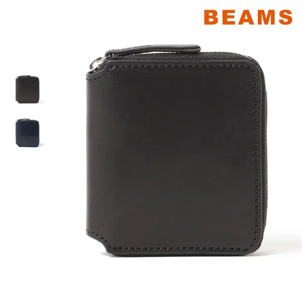 [BUNJANG] BEAMS Leather Bifold Wallet / 빔즈 레더 지갑 소 가죽 이단 지갑