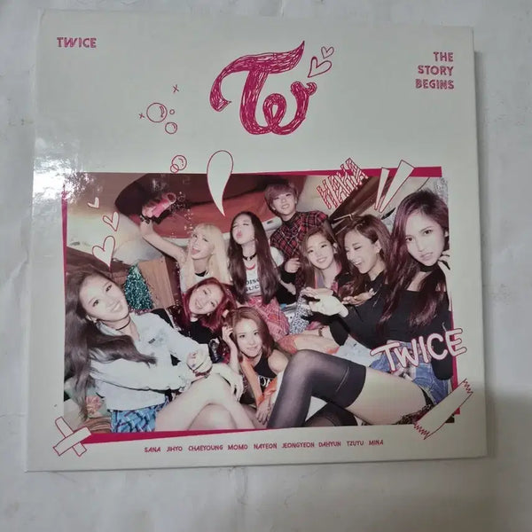 [BUNJANG] TWICE THE STORY BEGINS Mint Condition CD / 트와이스 THE STORY BEGINS 민트급cd 입니다
