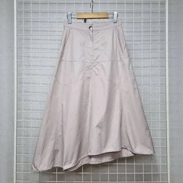 [BUNJANG] System Flare Asymmetrical Skirt (Summer) / 한섬 시스템 플레어 언발 스커트 26인치 (여름)