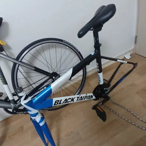[BUNJANG] Black Tai Pan Pixy Bicycle (Semi-Assembled) / 블랙타이판 픽시 자전거 준반차