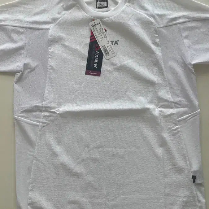 [BUNJANG] Athleta Polartec Power Dry White Size O Soccer Jersey / 아슬레타 폴라텍 파워드라이 화이트 O사이즈