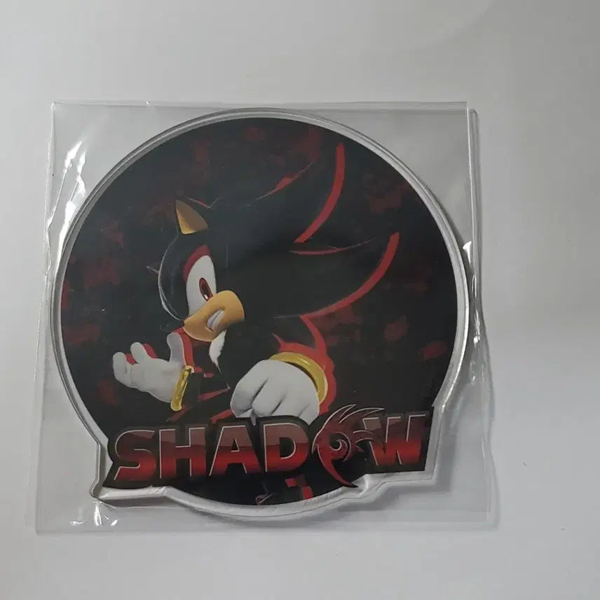 [BUNJANG] Shadow the Hedgehog Acrylic Coaster / 섀도우 더 헤지혹 아크릴 코스터