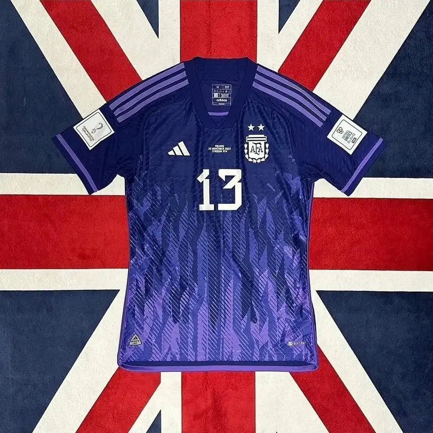 [BUNJANG] Argentina National Team 22/24 Away Authentic Jersey - Romero Signed / 22/24 아르헨티나 어웨이 어센틱 M - 로메로 친필싸인