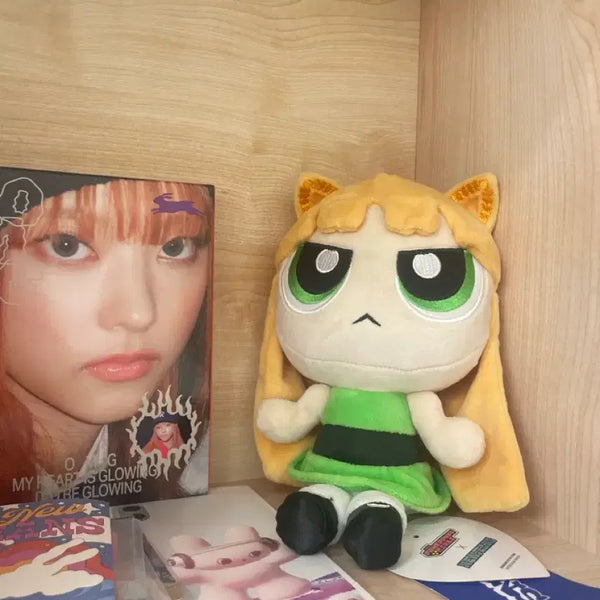 [BUNJANG] NewJeans Powerpuff Girls Haerin Plush Doll / 뉴진스 파워퍼프걸 강해린 봉제인형 급처(오늘만 7만원)