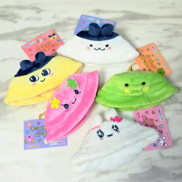 [BUNJANG] Bandai Tamagotchi Bucket Hat Mascot Keyring / 다마고치 버킷햇 마스코트 키링 반다이 정품