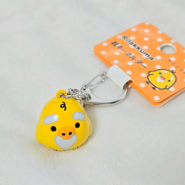 [BUNJANG] San-X Kippyori Cactus Charm Strap 2017 / 키이로이토리 선인 방울 키링 스트랩 고전 산엑스 2017 정품