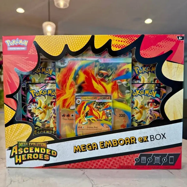 [BUNJANG] Pokemon TCG North American Mega Ampharos EX Box - Ascended Heroes / 포켓몬스터 북미판 메가엠보아 EX 박스