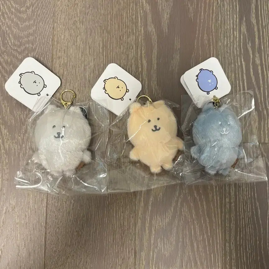 [BUNJANG] Nagano Market Nondamgoma Korean Limited Color Mascot Keychain Bundle Set / 나가노 마켓 농담곰 한국 한정 컬러 마스코트 키링 일괄