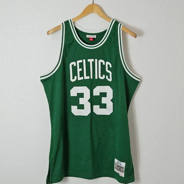 [BUNJANG] Mitchell & Ness Boston Celtics Larry Bird Swingman Basketball Jersey L / 미첼앤네스 NBA 보스턴 래리버드 스윙맨 농구져지 조끼 L 거의 새상품