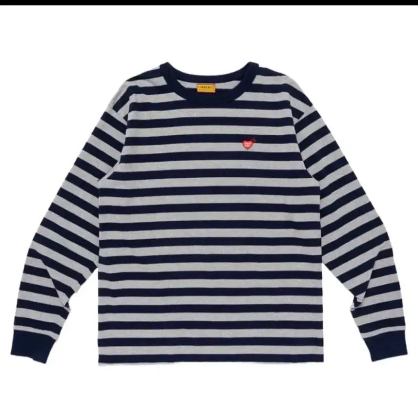 [BUNJANG] Human Made Stripe Long Sleeve Shirt / 휴먼메이드 스트라이프 롱슬리브