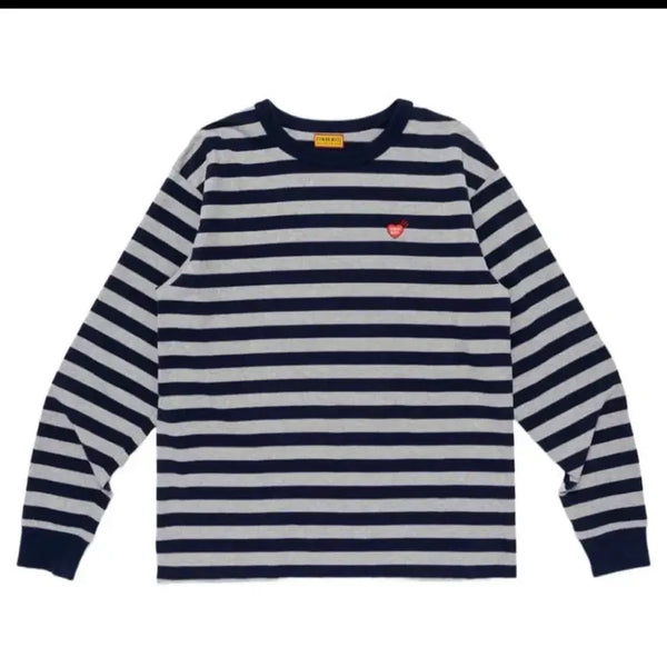 [BUNJANG] Human Made Stripe Long Sleeve Shirt / 휴먼메이드 스트라이프 롱슬리브