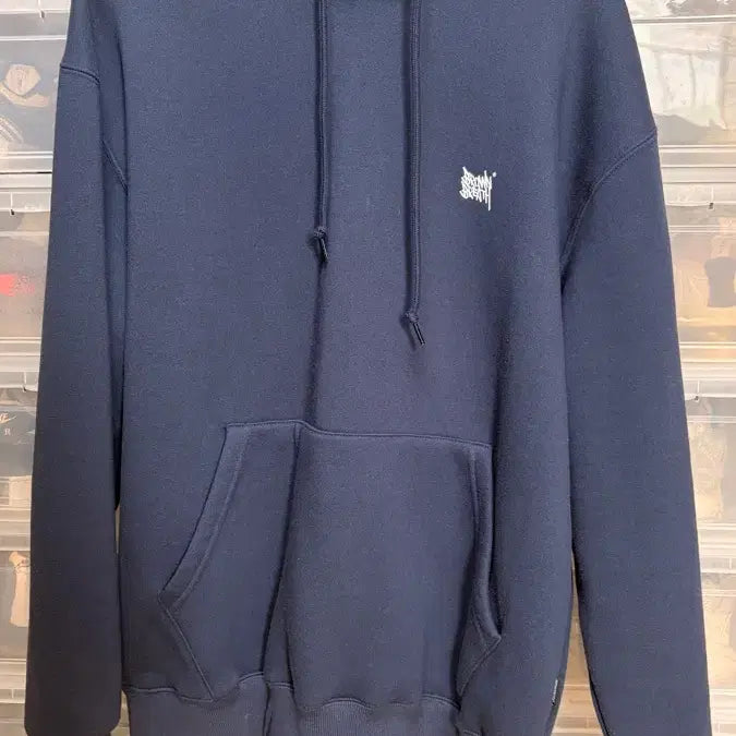 [BUNJANG] Brownbreath Navy Hoodie M / 브라운브레스 네이비 후드티 M