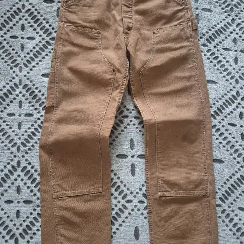 [BUNJANG] RRL Double RL Engineer Fit Distressed Double Knee Carpenter Pants / rrl 더블알엘 엔지니어핏 디스트레스트 카펜터 더블니 팬츠