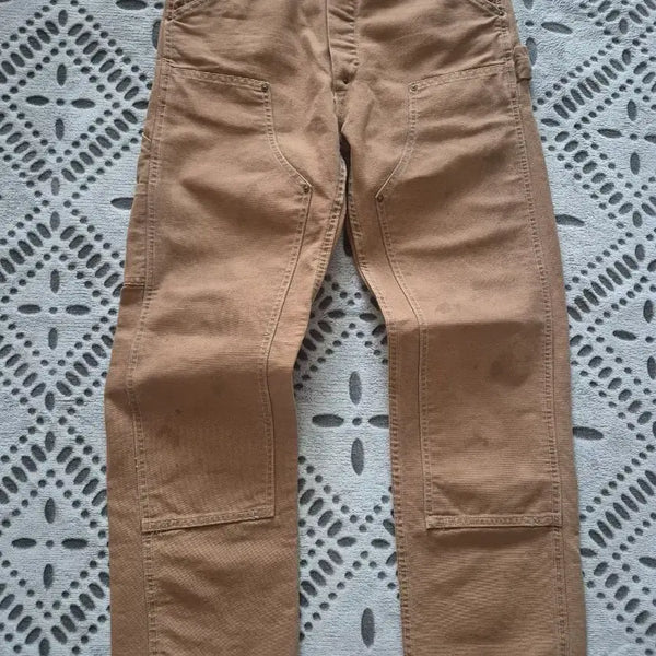 [BUNJANG] RRL Double RL Engineer Fit Distressed Double Knee Carpenter Pants / rrl 더블알엘 엔지니어핏 디스트레스트 카펜터 더블니 팬츠