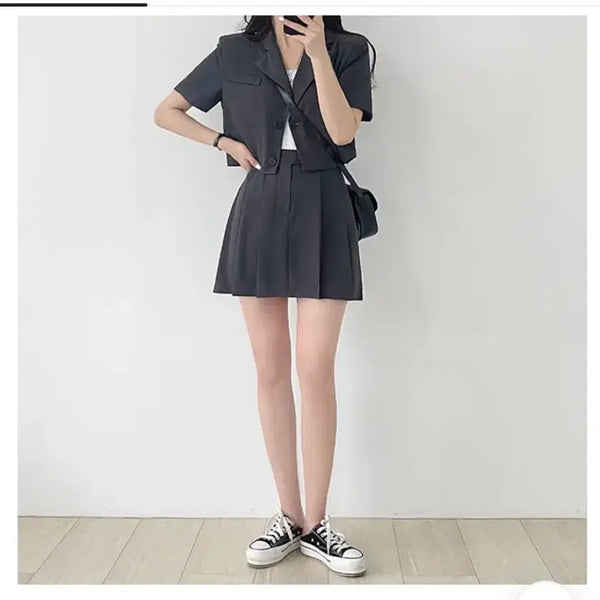[BUNJANG] Two-Piece Setup Outfit / 투피스 셋업