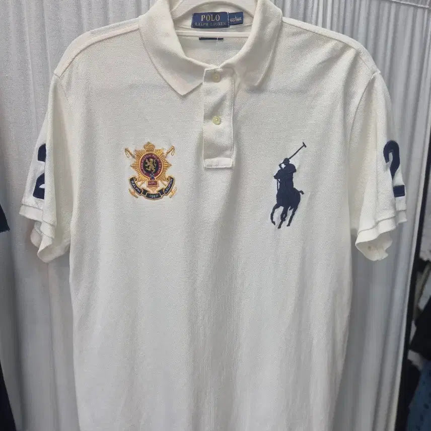 [BUNJANG] Polo Ralph Lauren Big Pony Cotton T-Shirt / 폴로 빅포니 반팔 카라티