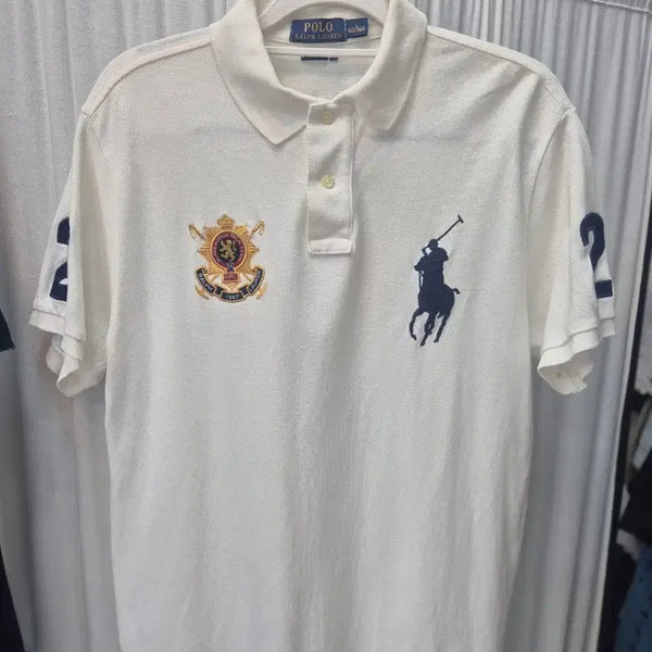 [BUNJANG] Polo Ralph Lauren Big Pony Cotton T-Shirt / 폴로 빅포니 반팔 카라티