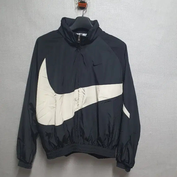 [BUNJANG] Nike Big Swoosh Jumper Black Ivory L / 나이키 빅스우시 블랙 아이보리L