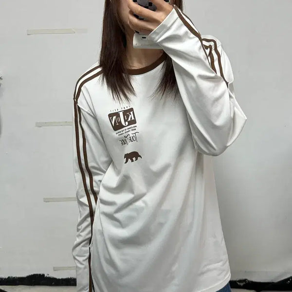 [BUNJANG] Kijun Tour Guide Football T-Shirt / 기준 kijun 투어가이드 풋볼 티셔츠
