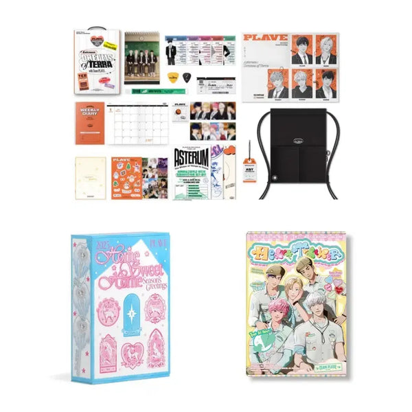 [BUNJANG] P.L.E. Playlive 2024, 2025, 2026 Season's Greetings Bundle Set (Unsealed) / 플레이브 굿즈 - 2024 2025 2026 시즌그리팅 시그 미개봉 일괄