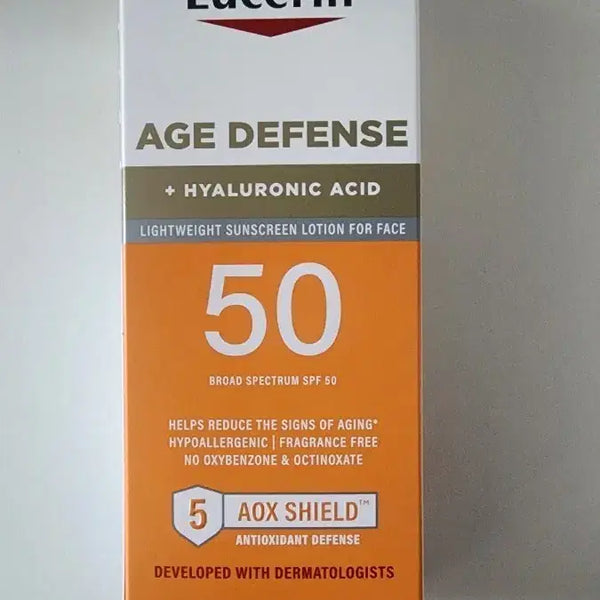 [BUNJANG] Eucerin Age Defense Sunscreen Lotion SPF 50 / 유세린 에이지 디펜스 선스크린 로션 SPF50