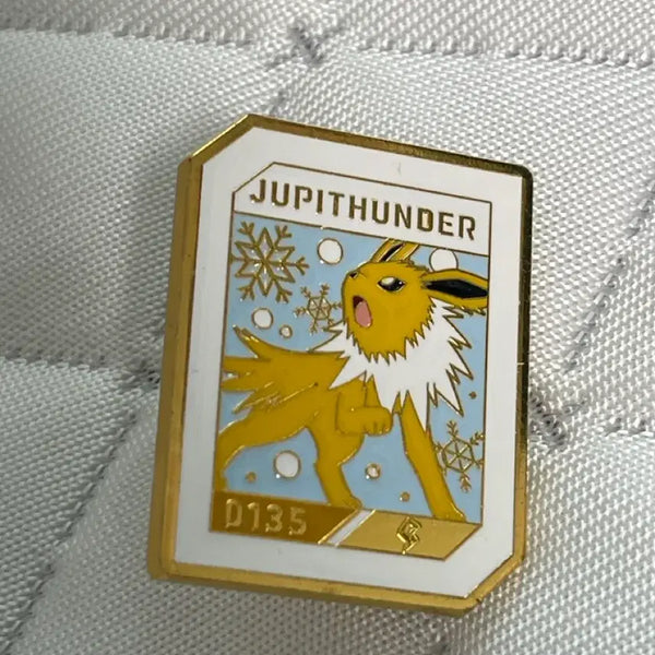 [BUNJANG] Pokemon Thunderbolt (Jolteon) Isaac Toast Badge / 포켓몬스터 쥬피썬더 이삭토스트 뱃지