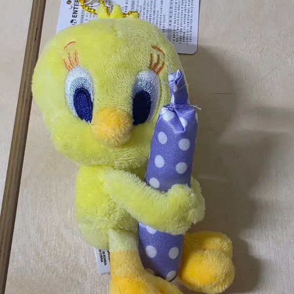 [BUNJANG] Looney Tunes Tweety Doll Keyring / 루니툰 트위티 인형 키링