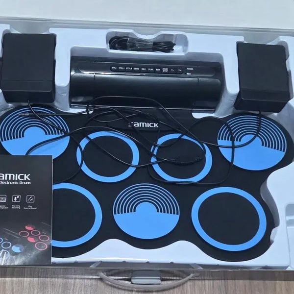 [BUNJANG] Samick Blue Electronic Drum Kit / [급처] 삼익 전자드럼 블루컬러 판매합니다
