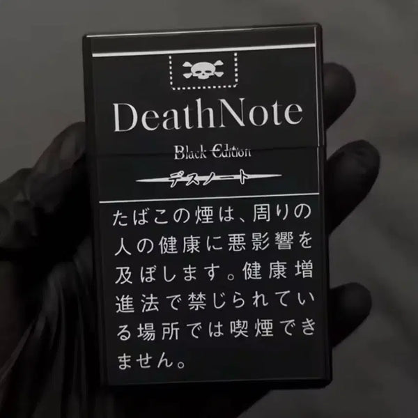 [BUNJANG] Death Note Design Slim Cigarette Case / 데스노트 카드 / ㄷㅂ케이스 (미사용 새제품)