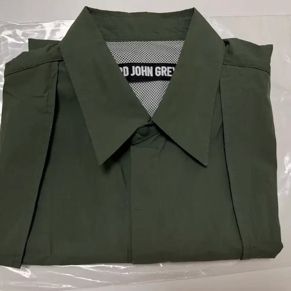 [BUNJANG] Roadzonegrey Molesey S/S Shirt Green / 로드존그레이 반팔 셔츠 molesey s/s shirts green