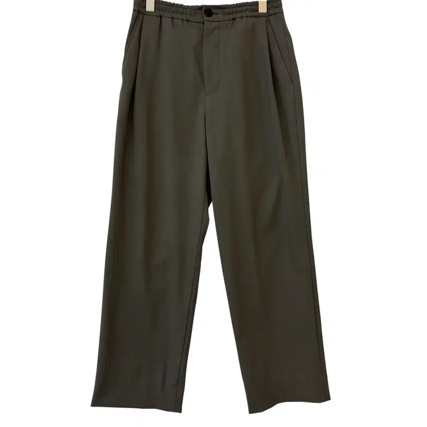[BUNJANG] Solid Homme 23SS Wide Slit Pants Khaki Brown / 솔리드옴므 23ss 와이드 트임 팬츠 카키브라운 46 정품