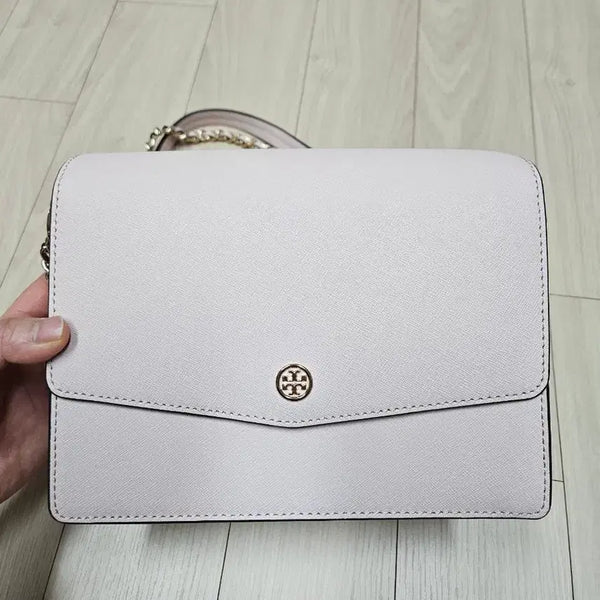 [BUNJANG] Tory Burch Robinson Convertible Shoulder Bag (Light Pink) / 토리버치 로빈슨 컨버터블백 판매합니다(실착 3회)