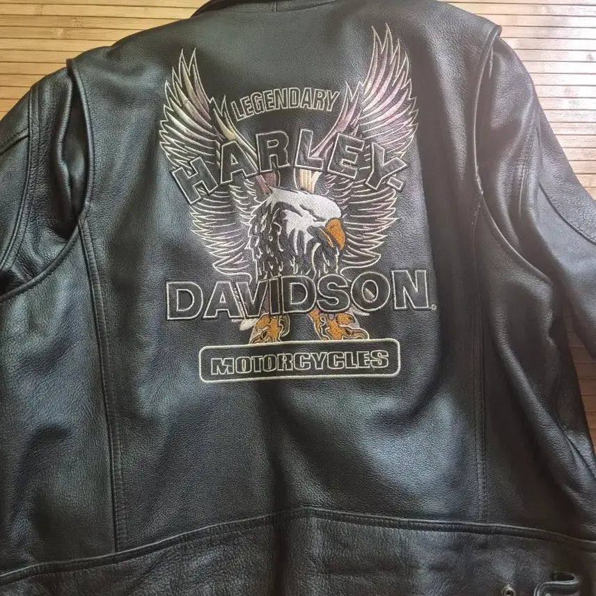 [BUNJANG] Harley-Davidson Leather Jumper / 할리데이비슨 가죽점퍼