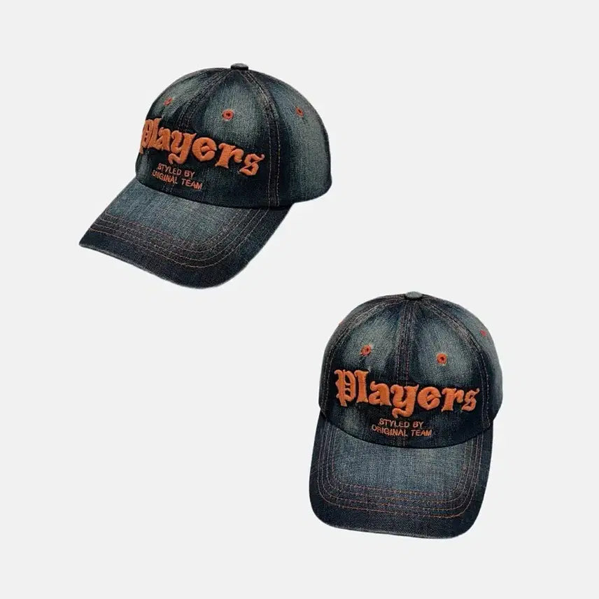 [BUNJANG] Valentino Rudy Washed Denim Ball Cap / 발렌티노 루디 워싱 데님 볼캡 모자 y2k 빈티지