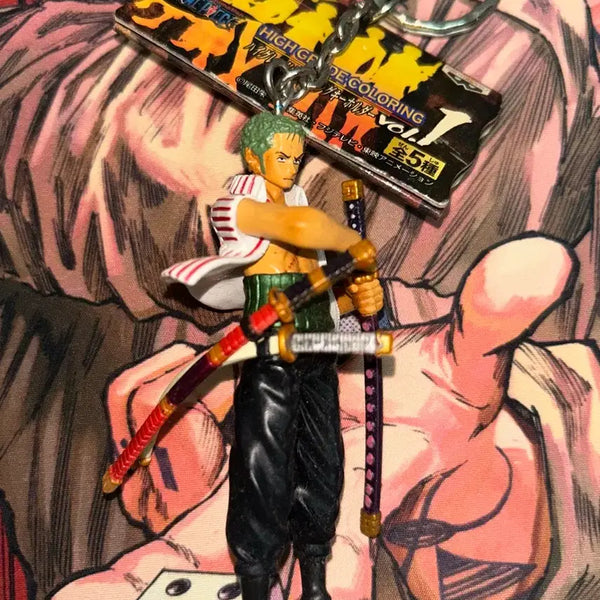 [BUNJANG] One Piece Zoro Classic Figure Keychain / 원피스 조로 고전 피규어 키링