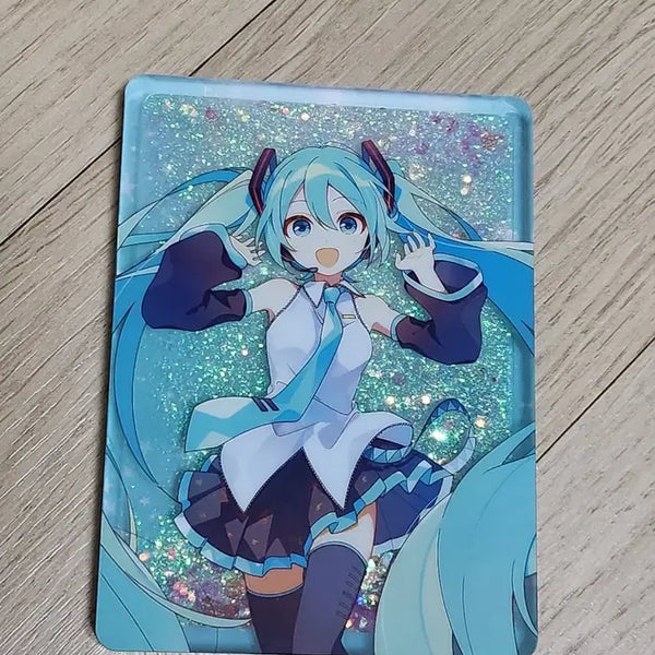 [BUNJANG] Hatsune Miku Acrylic Stand Glitter Shaker / 하츠네 미쿠 아크릴 스텐드 아크릴 쉐이커