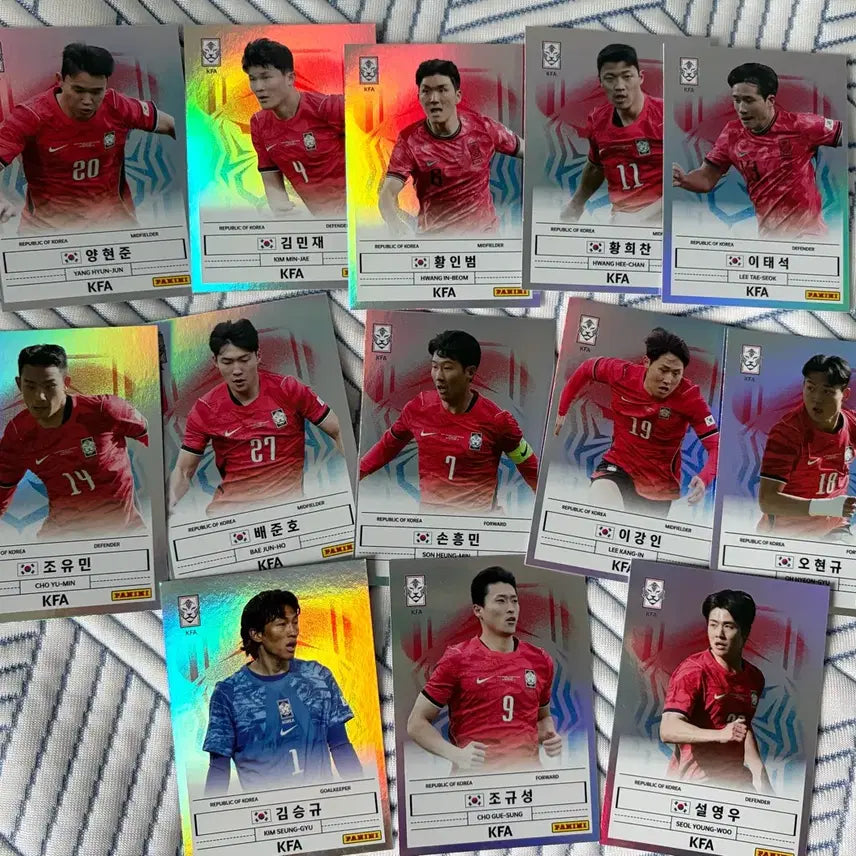 [BUNJANG] 2026 K League Panini KFA Card / 2026 k리그 파니니 kfa 카드