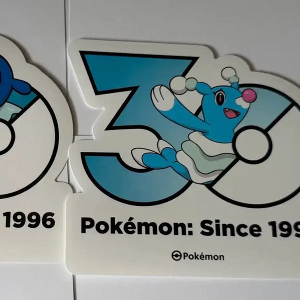 [BUNJANG] Pokemon 30th Anniversary Sticker / 포켓몬스터 30주년 스티커 판매 교환 키요공