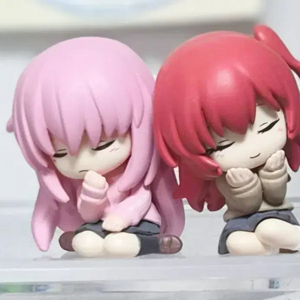 [BUNJANG] Bocchi the Rock! Hitori Gotoh & Ikuyo Kita Shoulder Perching Gacha Figures (Bundle Set) / 봇치더락! 봇치 키타 어깨쿵 가챠피규어