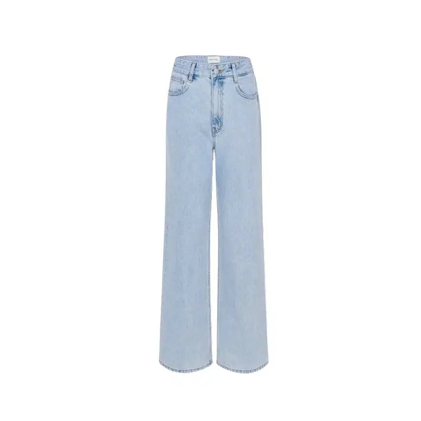 [BUNJANG] PONYTAIL Hailey Loose-fit Jeans Dusty Blue / 포니테일 데님 팬츠