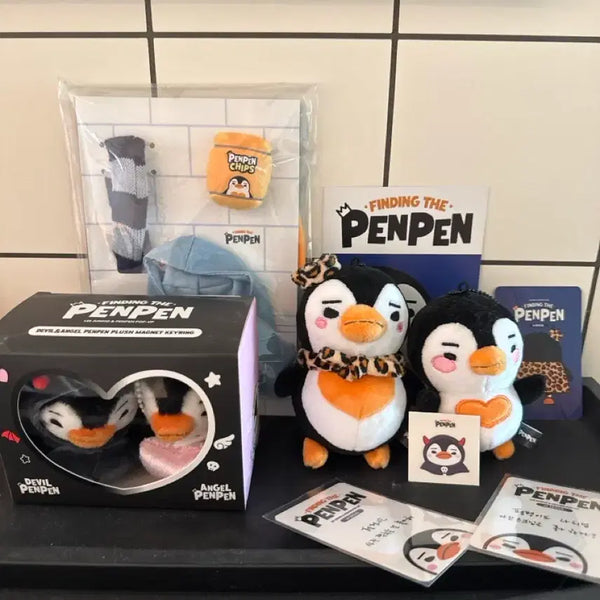 [BUNJANG] Lee Junho 'Pengsoo' Pop-up Store Limited Edition Plush Bundle Set / 이준호 펭펭팝업 굿즈