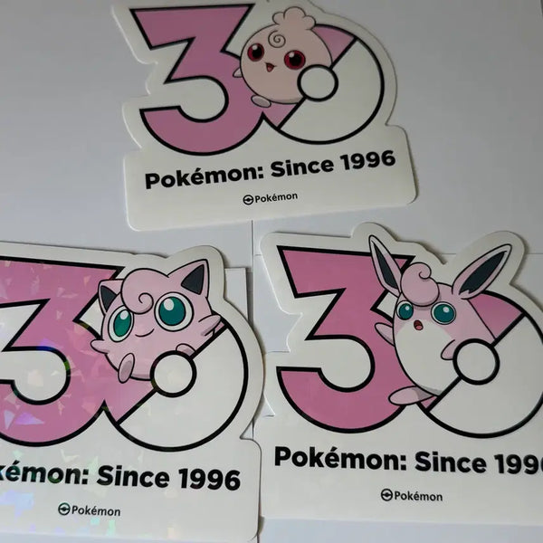 [BUNJANG] Pokemon 30th Anniversary Sticker / 포켓몬스터 30주년 스티커 판매 교환 푸푸린 푸린 푸크린