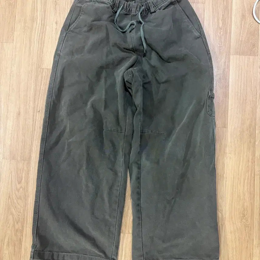 [BUNJANG] HAECHING ROOM Duck Pants Khaki / (3)해칭룸 덕 팬츠 카키색