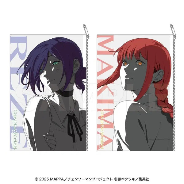 [BUNJANG] Chainsaw Man Reze & Makima Osaka/Tokyo Pop-up Clear Pouch / 체인소맨 레제편 오사카 도쿄 팝업 레제 마키마 클리어 파우치 굿즈